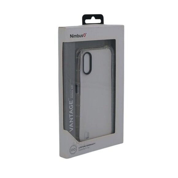 Nimbus Vantage Clear Case for Samsung Galaxy A01 – Slim, Shock-Absorbent Protect - Picture 2 of 6